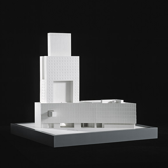 Torhaus Frankfurt am Main, 1983, Architekt O.M. Ungers